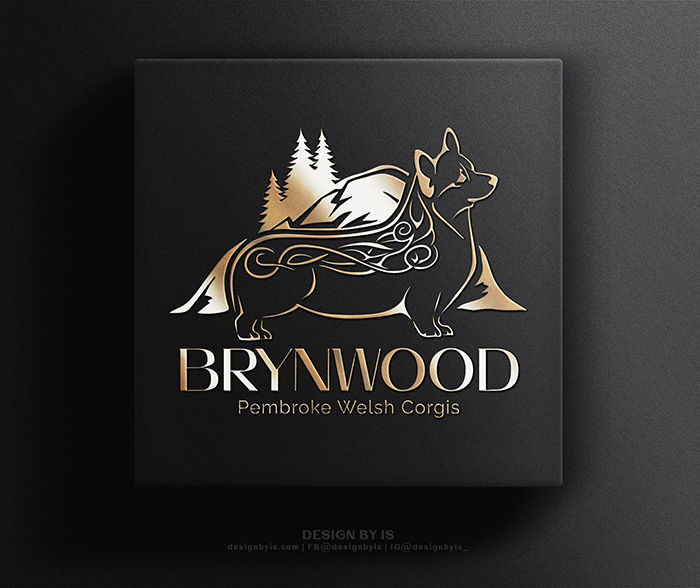 Pembroke Welsh Corgis kennel logo